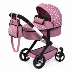 Kombi-Puppenwagen Rosa