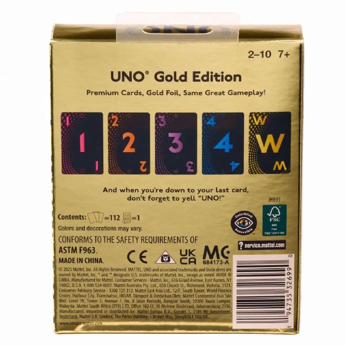 UNO Gold version 6