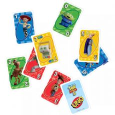 Mattel Uno Play Pixar Toy Stor box