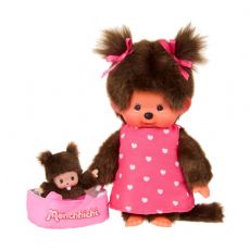 Monchhichi M�dchen und Babyhic