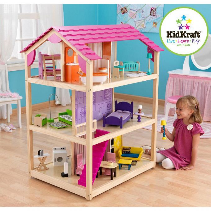 Puppenhaus So Chic Kidkraft Dukkehus 65078 Shop Eurotoys