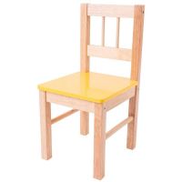 Kinderstuhl gelb - BigJigs Kindermöbel 022542 Shop - Eurotoys.de