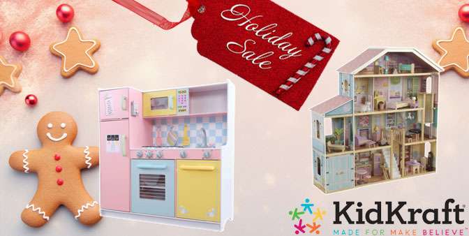 Spare mindestens 20% auf alles von KidKraft.
